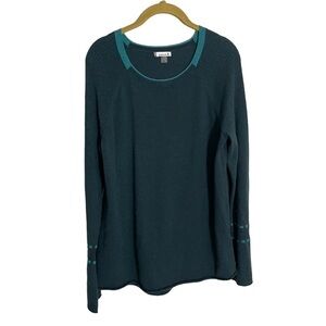 Smartwool Merino Wool Blend Green Sweater Medium
